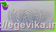 Гумка нитка, колір білий