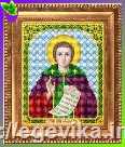 Схема, часткова вишивка бісером, габардин, ікона "Святий Великомученик Феодор"
