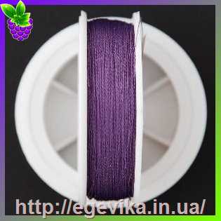 Купить Нитка для бісеру TYTAN 100 (Титан 100), колір 2645 фіолетовий