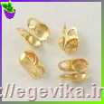 <span>Каллоты,</span>  колір золотий, 6х3,5 мм, 2 шт