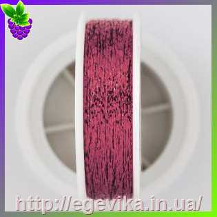 Купить Нитка люрекс для вишивання, колір №80-18 рожевий