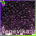 <span>Бісер,</span>  №20080 / 132, колір аметистовий темний, пакет 50 г