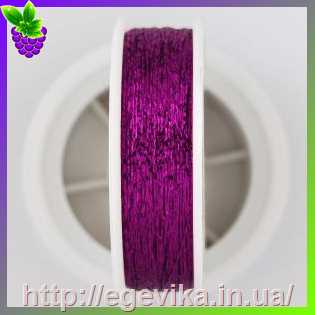 Купить Нитка люрекс для вишивання, колір №80-15 фіолетовий яскравий