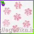 <span>Пайетки</span>  квітка, колір рожевий з перламутровим відливом, 3 г
