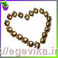 <span>Кулон-Підвіска,</span>  серце, колір античне золото, 13х10х5 мм