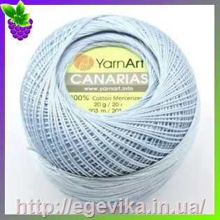 Купить Пряжа YarnArt Canarias / ЯрнАрт Канарис, цвет 4917 (бледно голубой)