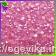 <span>Стрази</span>  акрилові приклейные, колір рожевий, 1440 шт