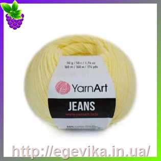 Купить Пряжа YarnArt Jeans / ЯрнАрт Джинс, цвет 67