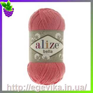 Купить Пряжа Alize Bella / Ализе Белла, цвет 619 (Coral / кораловый)
