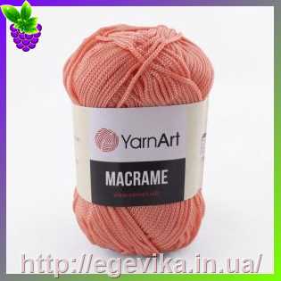 Купить Пряжа YarnArt Macrame / ЯрнАрт Макраме, цвет 160 (лосось)