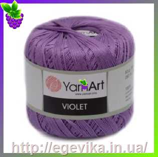 Купить Пряжа YarnArt Violet / ЯрнАрт Виолета, цвет 6309