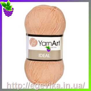 Купить Пряжа YarnArt Ideal / ЯрнАрт Идеал, цвет 225 (Cream / кремовый)