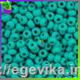 <span>Бісер,</span>  №22m18, колір смарагдовий темний, пакет  50 г
