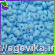 <span>Бісер,</span>  №06332ма, колір блідо-голубий, пакет  10 г, СОРТ 1