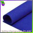 <span>Фоамиран</span>  (фумиран, foamіran) махровий із флоком, аркуш 20х30 см, колір 8 - синій