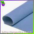 <span>Фоамиран</span>  (фумиран, foamіran) махровий із флоком, аркуш 20х30 см, колір 7 - блакитний
