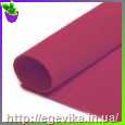 <span>Фоамиран</span>  (фумиран, foamіran) махровий із флоком, аркуш 20х30 см, колір 5 - малиновий